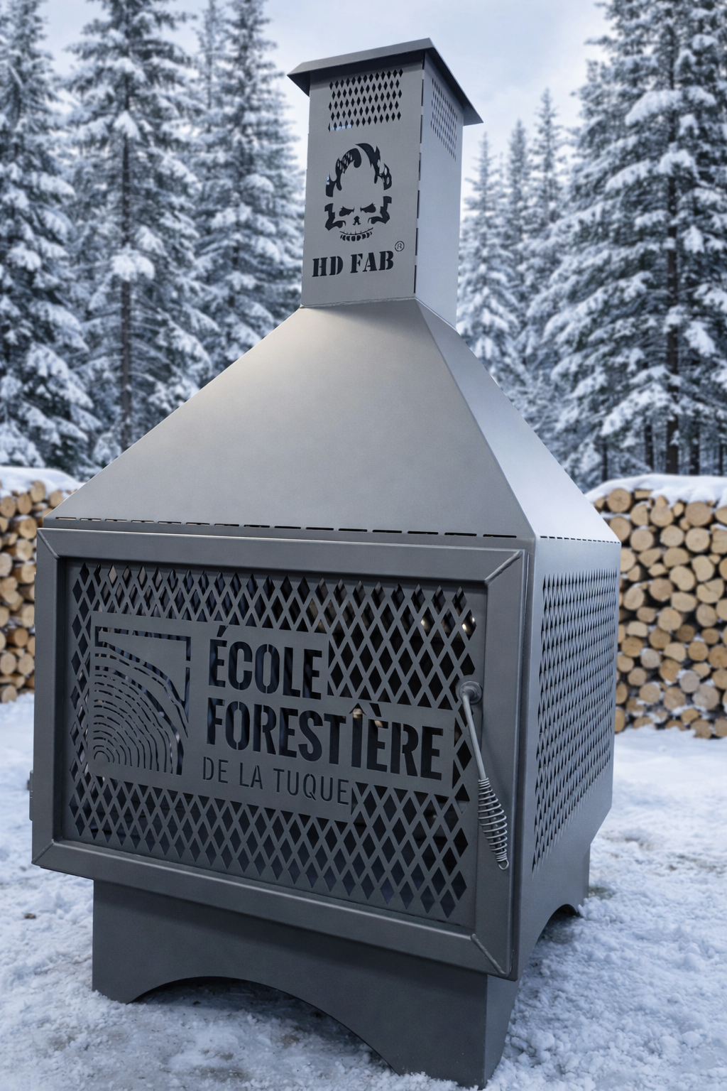 Foyer 36" École forestière de La tuque